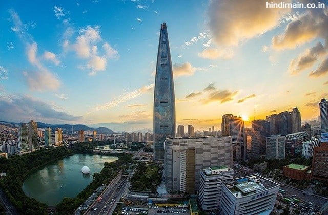 top 10 Highest Buildings in The World-Lotte World Tower