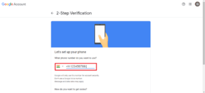 Gmail 2-step Verification